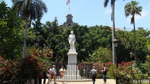 Plaza de Armas en en La Habana Vieja